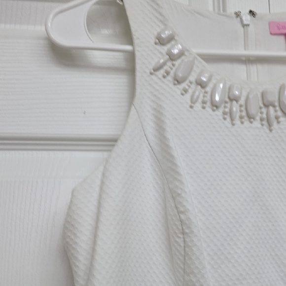 Lilly Pulitzer White Dress with Colorful Stripes - Picture 5 of 9